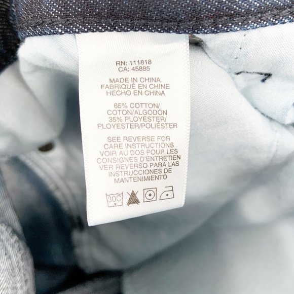 Michael Kors Mens Slim Straight Leg Rigid Jeans - Picture 7 of 8